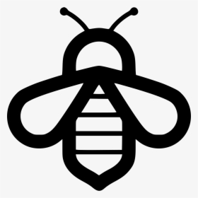 Bee - Bee Icon Png, Transparent Png, Transparent PNG