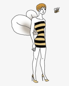 Bee Tea - Cartoon, HD Png Download, Transparent PNG
