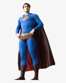 Superman - Brandon Routh Superman Transparent, HD Png Download, Transparent PNG
