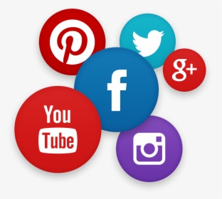 Social Media Image - Social Channels Logo Png, Transparent Png, Transparent PNG