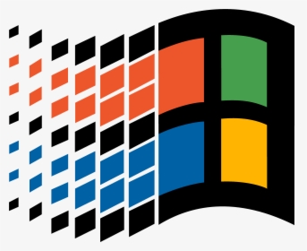 Vaporwave Clipart Windows 95 Pencil And In Color - Windows 95 Logo Png, Transparent Png, Transparent PNG