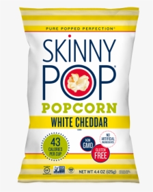 Skinnypop White Cheddar - Skinnypop White Cheddar Popcorn, HD Png Download, Transparent PNG