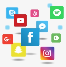 Social Media Png File - Software De Aplicacion Comunicacion, Transparent Png, Transparent PNG
