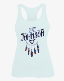 Cody Johnson Ladies White Arrow Tank   Title Cody Johnson - Active Tank, HD Png Download, Transparent PNG