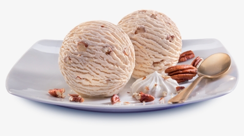 Ice Cream In Plate Png, Transparent Png, Transparent PNG