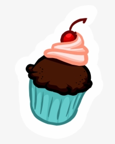 Club Penguin Rewritten Wiki - Cupcake Thumbnail, HD Png Download, Transparent PNG