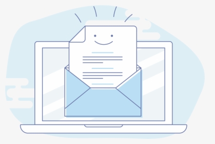 A Happy Survey Email How To Write Better Emails - Illustration, HD Png Download, Transparent PNG