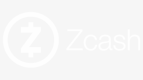 White Horizontal Zcash Logo - Zcash Logo White, HD Png Download, Transparent PNG