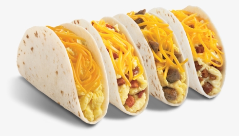 Tortilla Clipart Breakfast Taco - Breakfast Soft Taco Egg And Cheese, HD Png Download, Transparent PNG