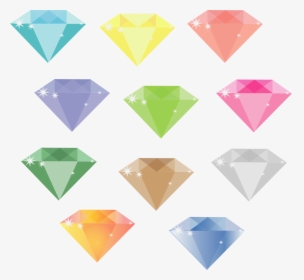 Simple Diamonds Clip Arts - Diamond Simple, HD Png Download, Transparent PNG