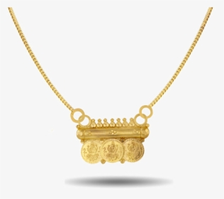 Gold Necklace Png Pic - South Indian Mangalsutra Thali, Transparent Png, Transparent PNG