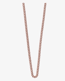 Necklace Chain 16 To 18 18k Rose Gold Vermeil   Class - Chain, HD Png Download, Transparent PNG