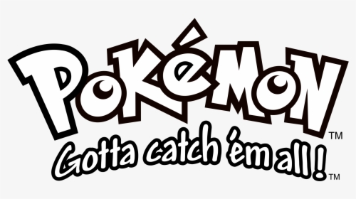 Pokemon Logo To Color, HD Png Download, Transparent PNG