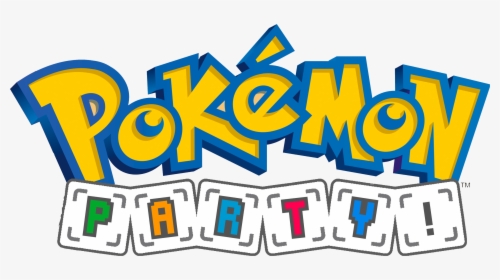 Pokemon Logo Transparent Background - Pokemon Party Png, Png Download, Transparent PNG
