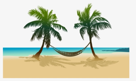 Playas Con Palmas De Coco, HD Png Download, Transparent PNG
