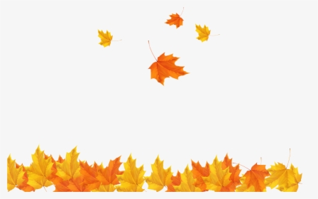 Freeuse Download Autumn Leaves Background Clipart - Transparent Background Fall Leaves Png, Png Download, Transparent PNG