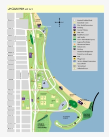 Montrose Beach Map Png - Map Of Montrose Beach Chicago, Transparent Png, Transparent PNG