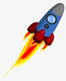 Rocket Ship Cartoon Shop Animation Clipart Transparent - Rocket Ships Png, Png Download, Transparent PNG
