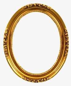 Gold Victorian Frame By Jeanicebartzen27 Png - Golden Oval Frame Png, Transparent Png, Transparent PNG