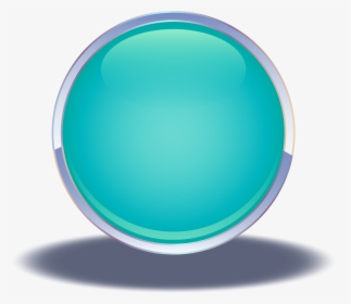 Glossy Blue Button Clip Arts - Glossy Blue Button Png, Transparent Png, Transparent PNG