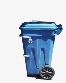 Garbage Transparent Png - Trash Can Side View, Png Download, Transparent PNG