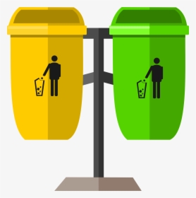 Clipart Trash Can Pertaining To Trash Can Clipart - ถัง ขยะ การ์ตูน Png, Transparent Png, Transparent PNG