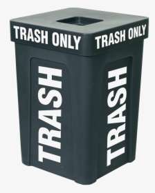 Trash Bin Png - Trash Only Trash Can, Transparent Png, Transparent PNG