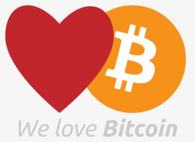 We Love Bitcoin Png, Transparent Png, Transparent PNG