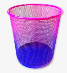 Ombre Trash Can - Trash Can For Room, HD Png Download, Transparent PNG