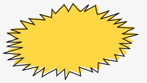 Starburst Graphic Png - Comic Book Effect Png, Transparent Png, Transparent PNG