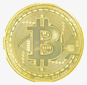 Gold Bitcoin, HD Png Download, Transparent PNG