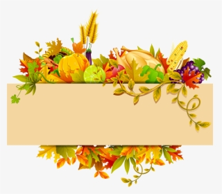 Harvest Autumn Thanksgiving Clip Art - Thanksgiving Png, Transparent Png, Transparent PNG