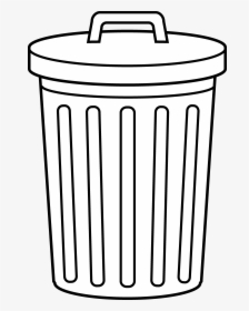 Garbage Clipart Classroom - Garbage Can Clipart, HD Png Download, Transparent PNG