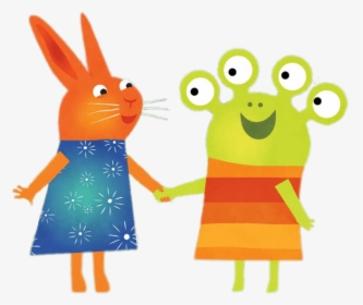 Wanda And The Alien Holding Hands - Cartoon, HD Png Download, Transparent PNG
