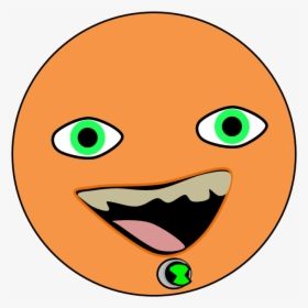 Orange Alien Png - Annoying Orange Fan Art, Transparent Png, Transparent PNG