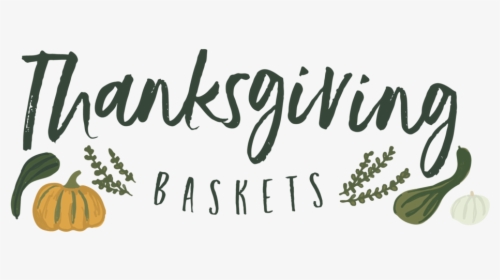 Thanksgiving Basket Logo - Thanksgiving Basket Donation Sign, HD Png Download, Transparent PNG