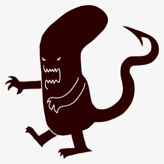 Alien, Extraterrestrial, Fangs, Devil, Angry, Evil - Xenomorph Clipart, HD Png Download, Transparent PNG