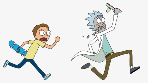 Portal Clipart Rick And Morty - Rick And Morty Skate, HD Png Download, Transparent PNG