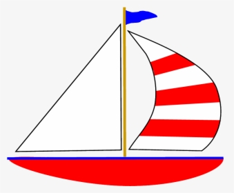 Sailboat Clip Art Of Boat Clipart Clipartix Transparent - Sailboat Clipart, HD Png Download, Transparent PNG