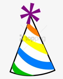 Download Birthday Png Images Background - Party Hat Transparent Background, Png Download, Transparent PNG