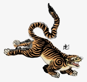 Clipart Tiger By Hansendo - Vintage Tiger, HD Png Download, Transparent PNG