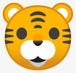 Tiger Face Icon - Tiger Emoji Android, HD Png Download, Transparent PNG