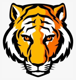 Tiger Png Logo - Simple Tiger Face Drawing, Transparent Png, Transparent PNG