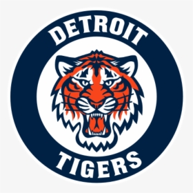 Detroit Tigers Circle Logo - Detroit Tigers Logo Vector, HD Png Download, Transparent PNG