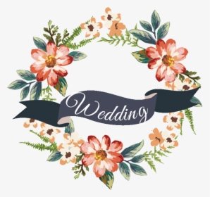 Wedding Clipart Png Free Download - Floral Watercolor Vector Free, Transparent Png, Transparent PNG