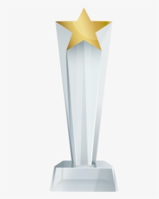 Glass Trophy Png Image Free Download Searchpng - Star Trophy With Transparent Background, Png Download, Transparent PNG