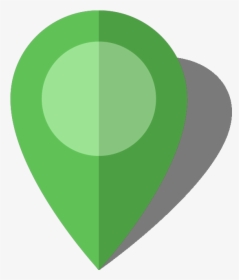 Simple Location Map Pin Icon10 Light Green Free Vector - Green Location Vector, HD Png Download, Transparent PNG