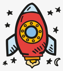 Space Rocket Icon - Space Icon Png, Transparent Png, Transparent PNG