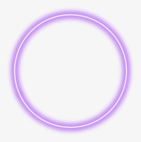 Glow Png Photo - Transparent Neon Circle Png, Png Download, Transparent PNG
