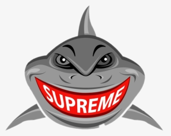 Supreme Logo Fish - Supreme Logo Png, Transparent Png, Transparent PNG
